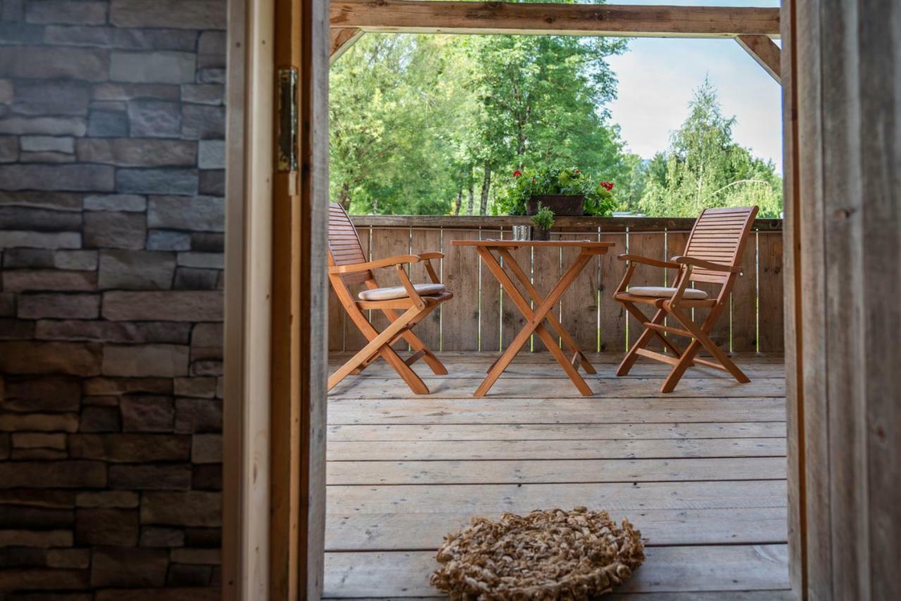 Camping Danica Cottage Stan Bohinj ภายนอก รูปภาพ